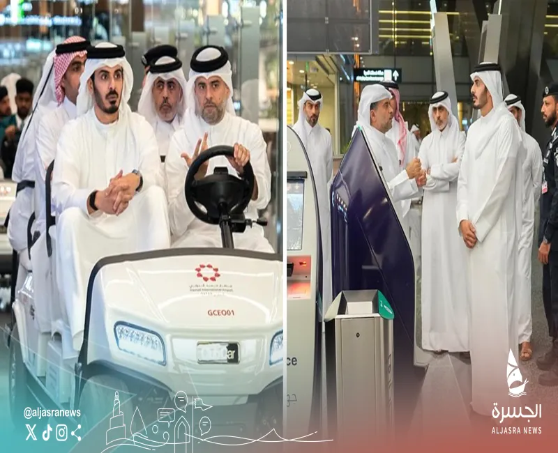 وزير الداخلية يتفقد مشروع التوسعة الشاملة لمطار حمد الدولي