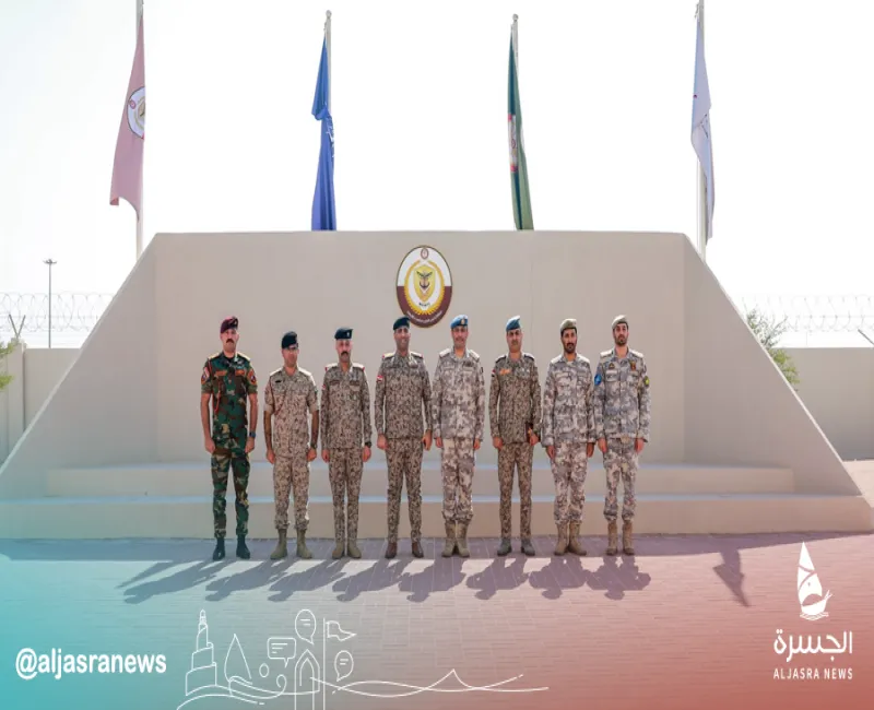 وفدان عسكريان أردني وعراقي يزوران دولة قطر