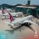 الخطوط الجوية تستأنف عملياتها بعد إعادة فتح المجال الجوي