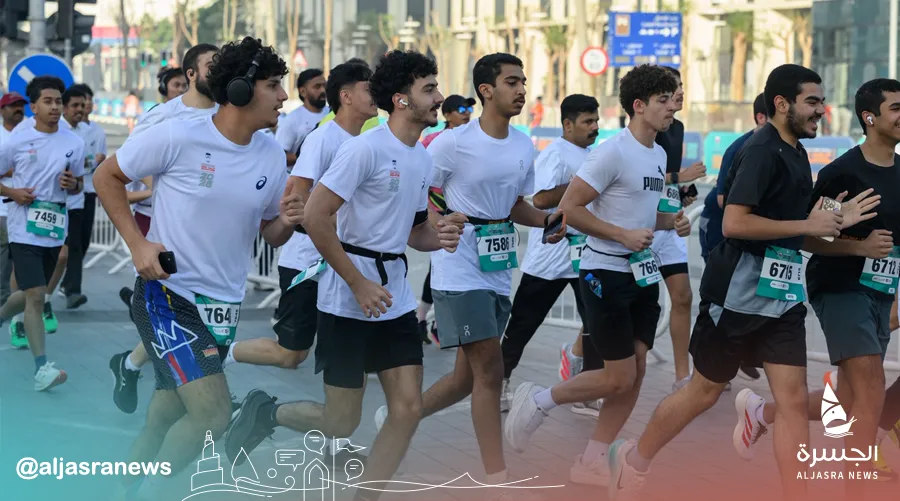 درب لوسيل يشهد سباقا جماهيريا حاشدا