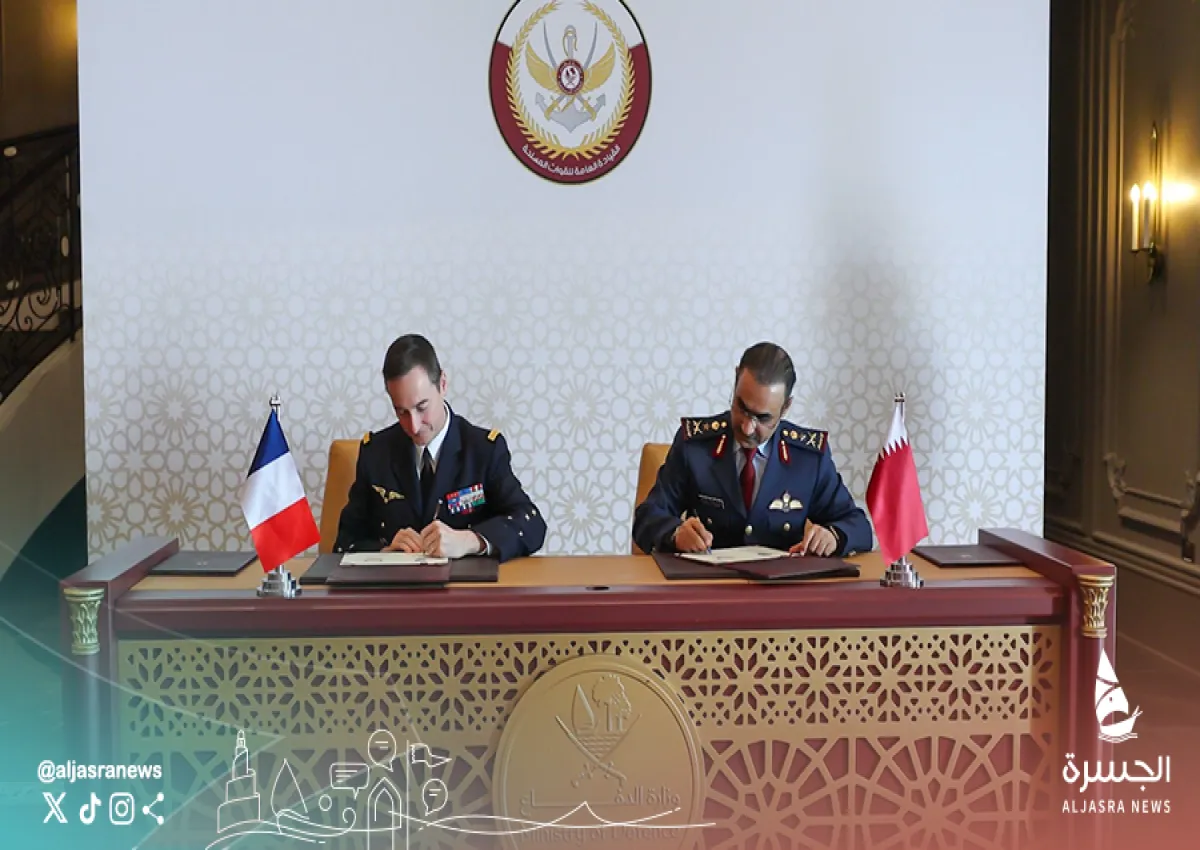 توقيع اتفاقية تعاون عسكري بين دولة قطر وفرنسا