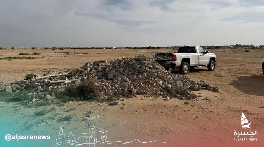 البيئة تضبط مخالفة جسيمة لرمي المخلفات