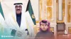 أمير الكويت يستقبل الطفل القطري راشد الشمري