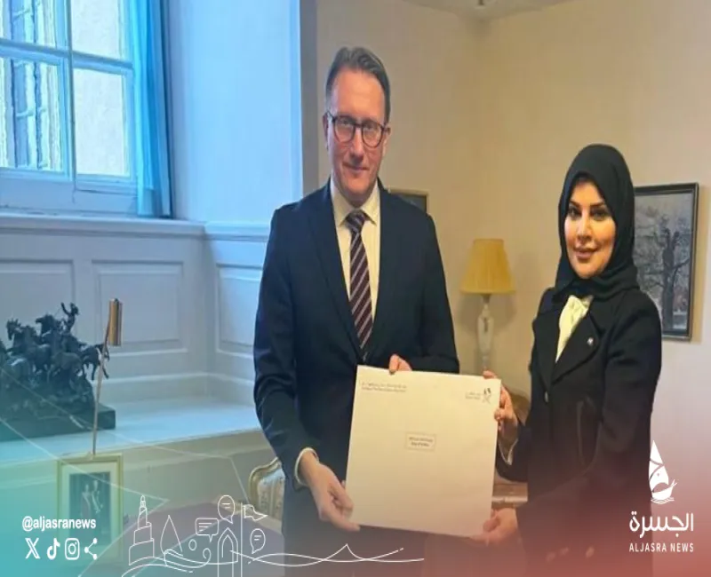 سمو الأمير يبعث رسالة لتطوير العلاقات مع السويد