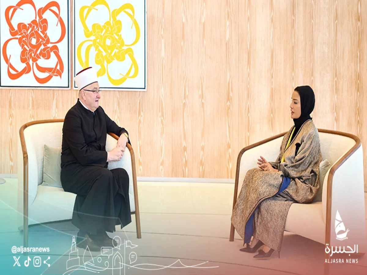 الشيخة موزا تبحث التعاون البحثي مع كرواتيا