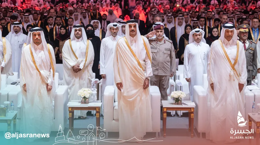 سمو الأمير يشمل برعايته حفل تخريج جامعة قطر