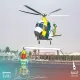 الإسعاف الطائر ينقذ حياة مقيم مصري