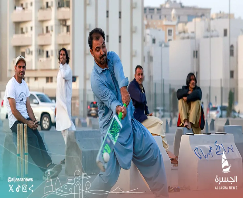 شغف الكريكيت الباكستاني يحضر بالدوحة