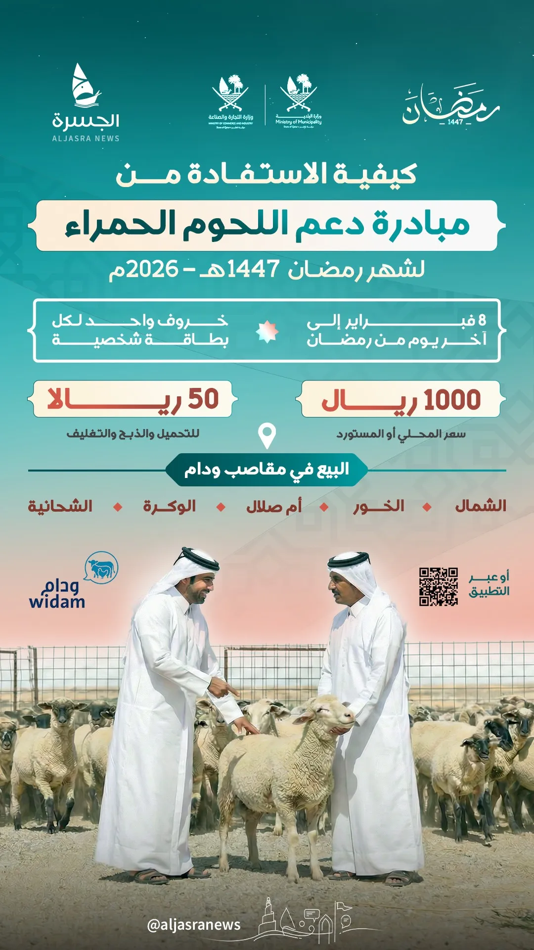 مبادرة دعم اللحوم الحمراء.. استفد الآن