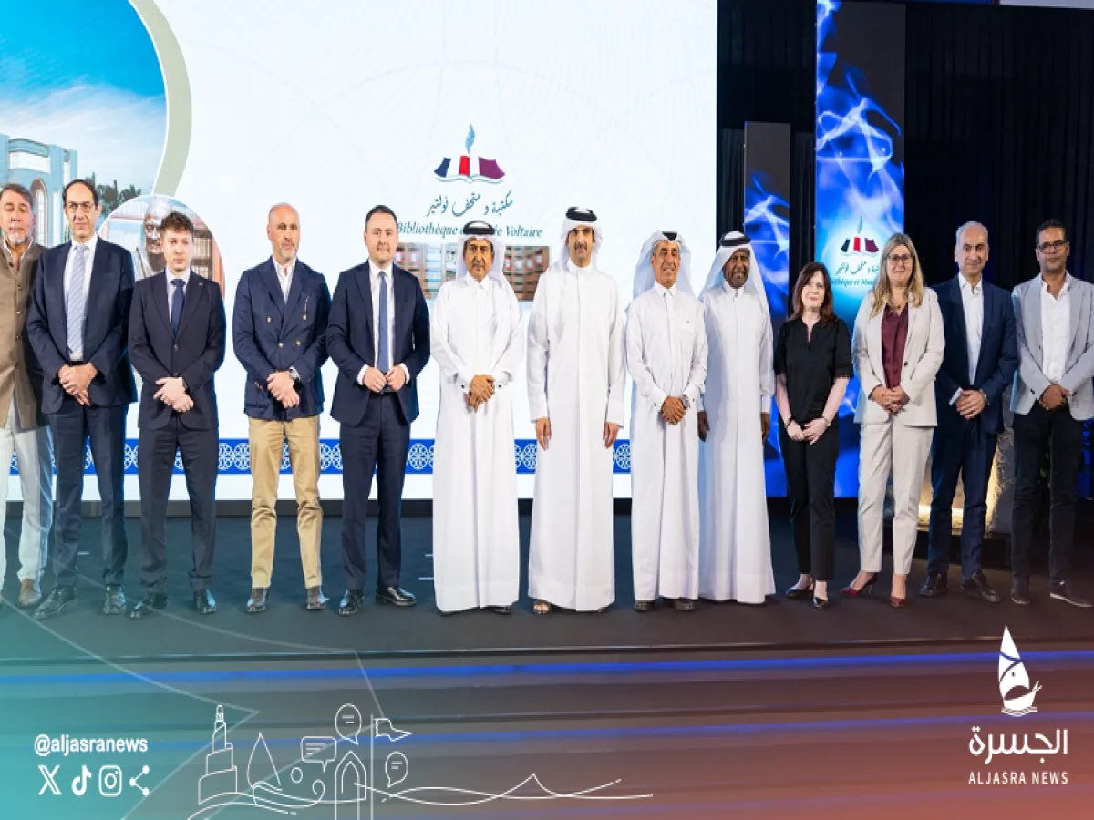 وزير الثقافة يضع حجر أساس مكتبة فولتير الثقافية
