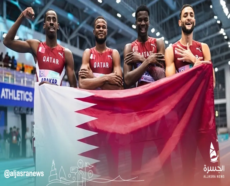 رباعي الأدعم يخطف ذهبية التتابع في 