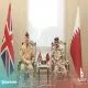 قائد الدفاع الجوي القطري يبحث التعاون مع بريطانيا