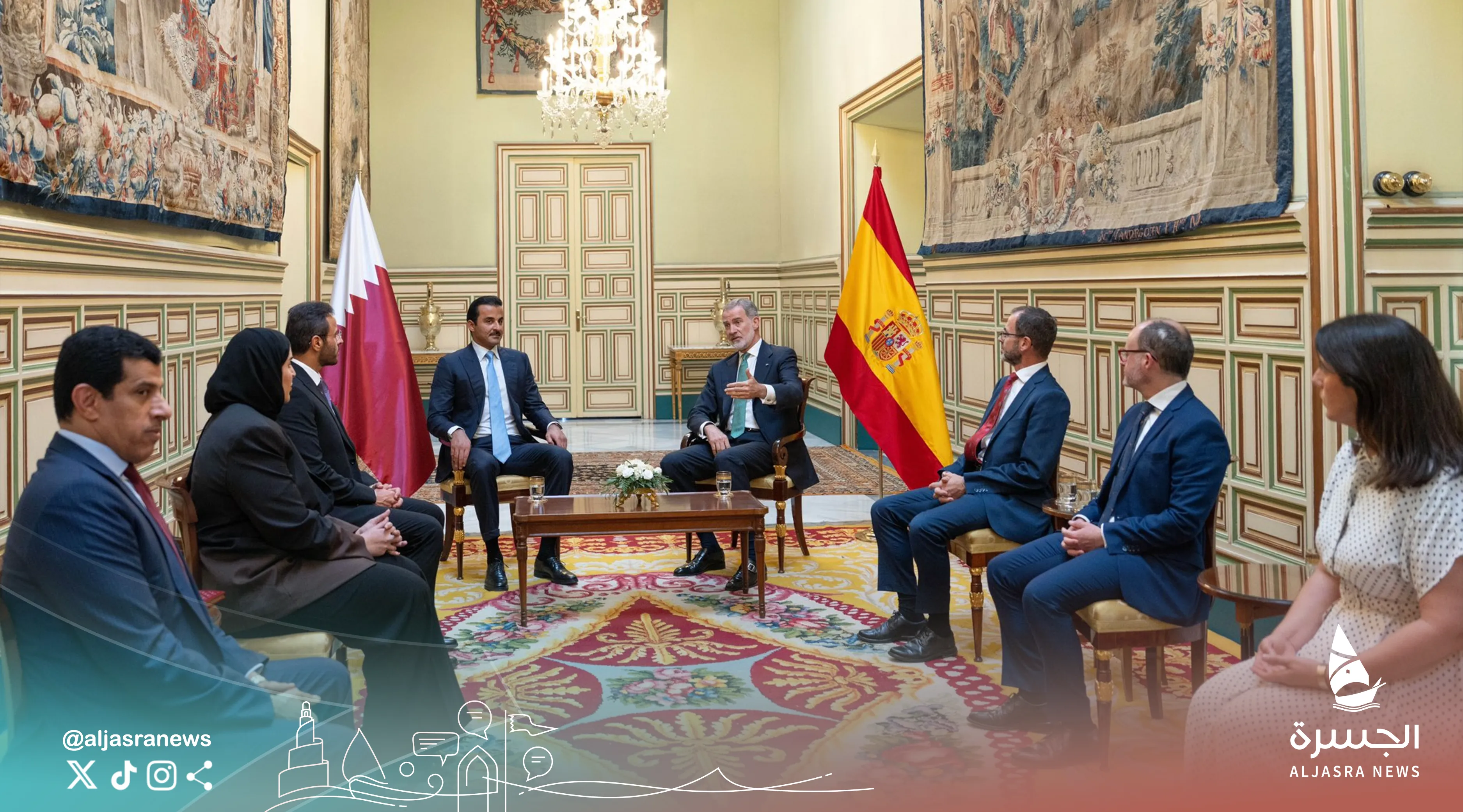 سمو الأمير يعزز الشراكة الاستراتيجية مع إسبانيا