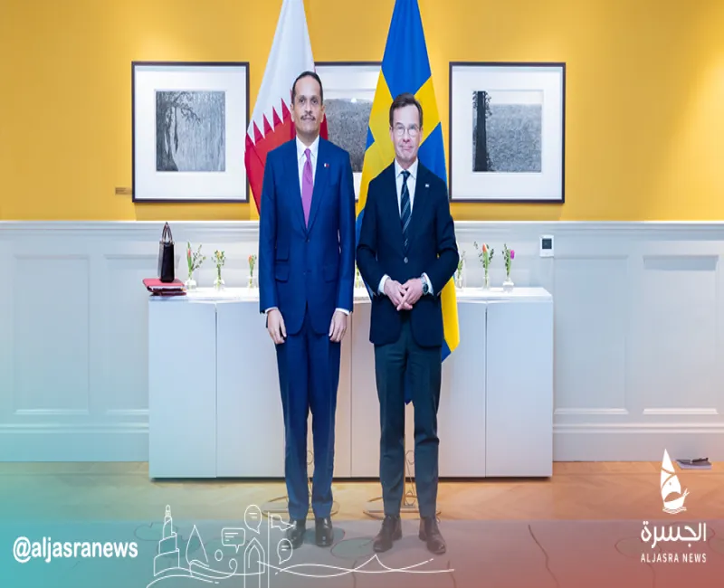 رئيس الوزراء يبحث تعزيز التعاون مع السويد