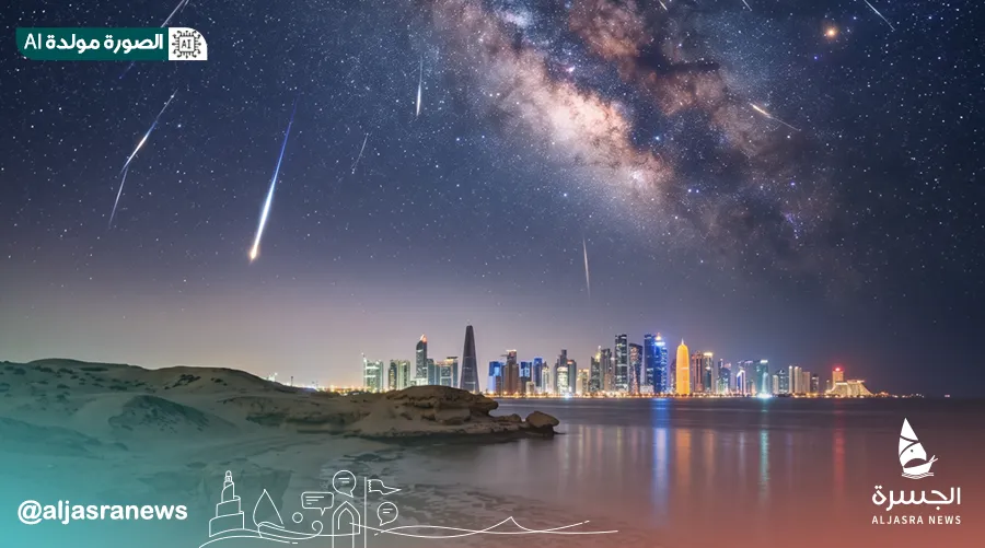 رصد زخة شهب القيثاريات في سماء قطر