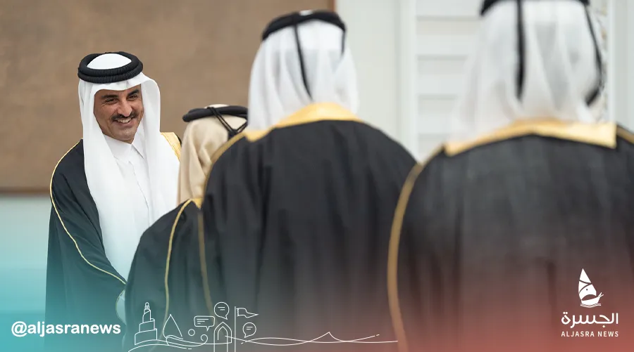 سمو الأمير يستقبل المهنئين برمضان في قصر لوسيل