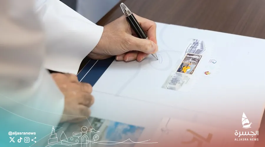 بريد قطر يوثق 75 عاما بطابع تذكاري