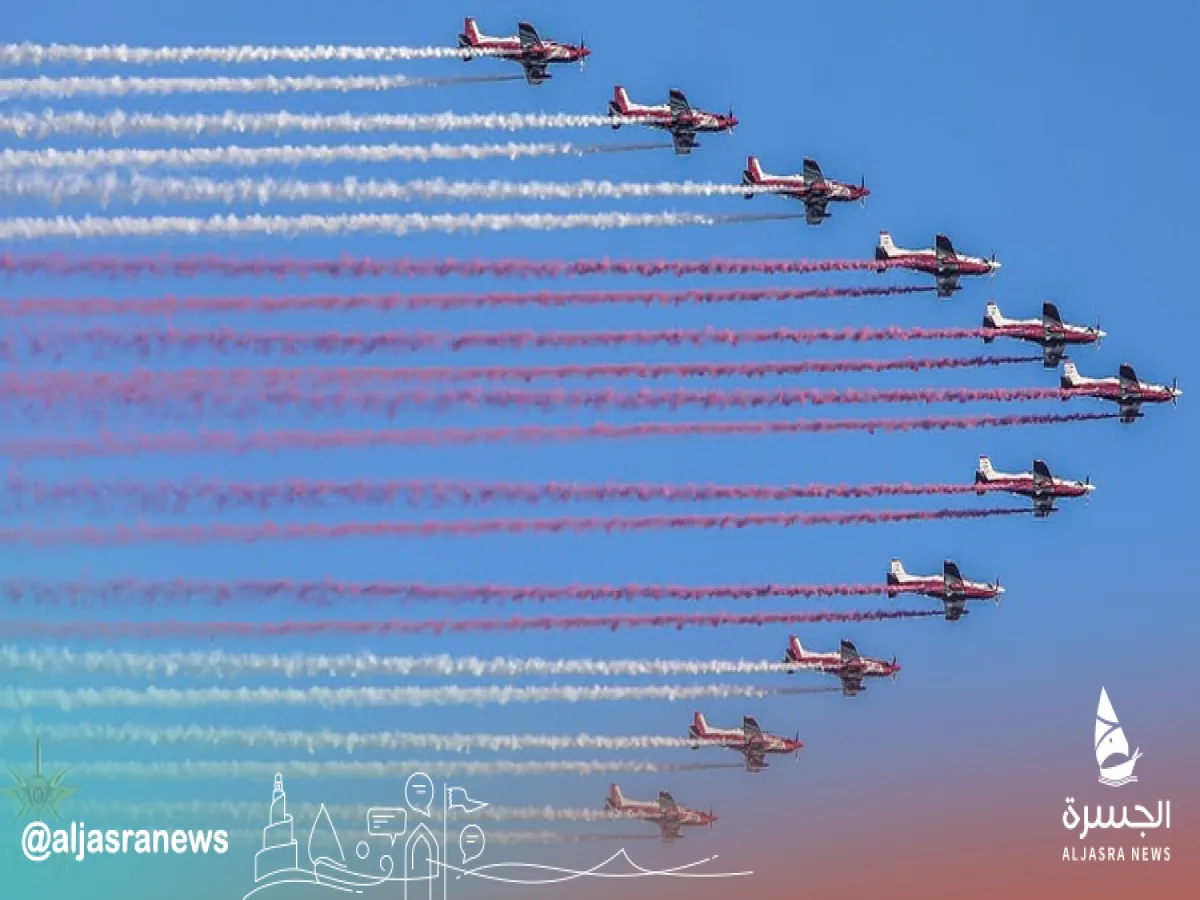 القوات الجوية تستعد لعرض استثنائي باليوم الوطني