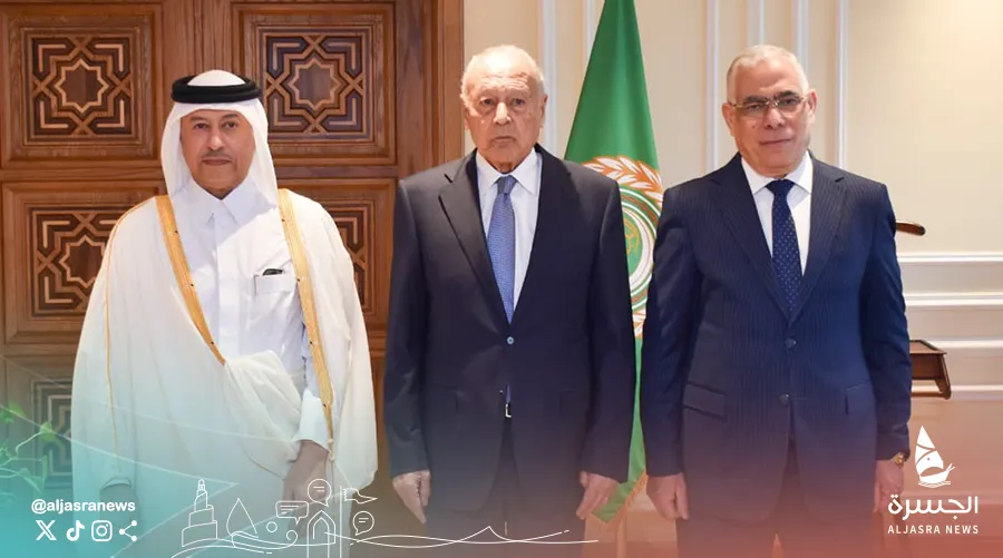 النائب العام يلتقي الأمين العام للجامعة العربية