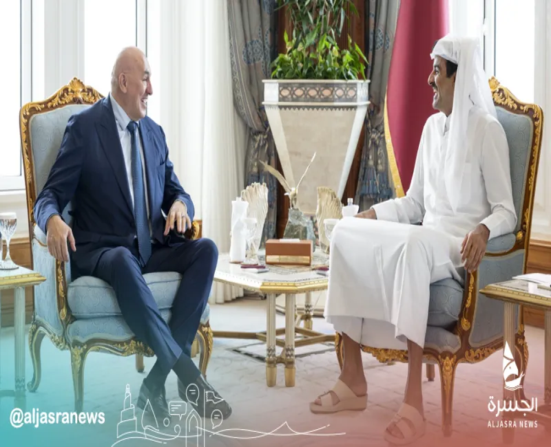 سمو الأمير يستقبل وزير الدفاع الإيطالي بالديوان الأميري