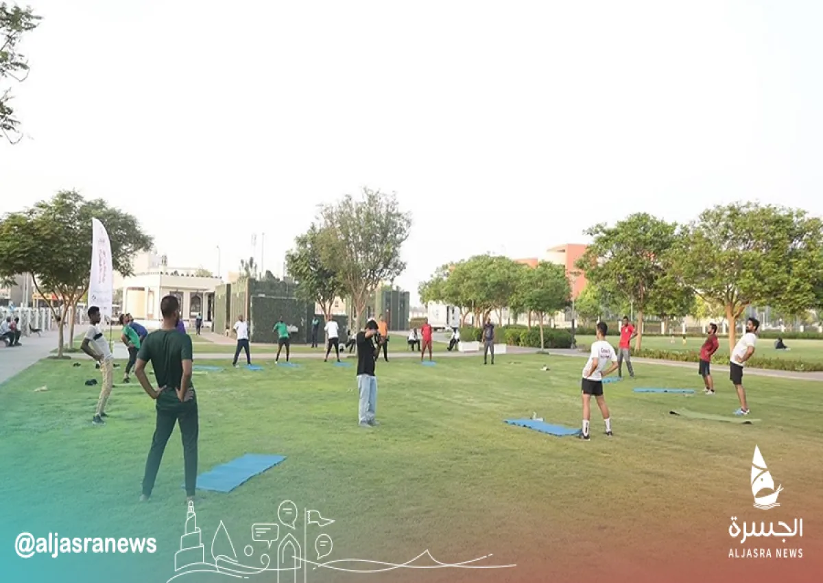 برنامج رياضي مجاني للرجال بحدائق الدولة